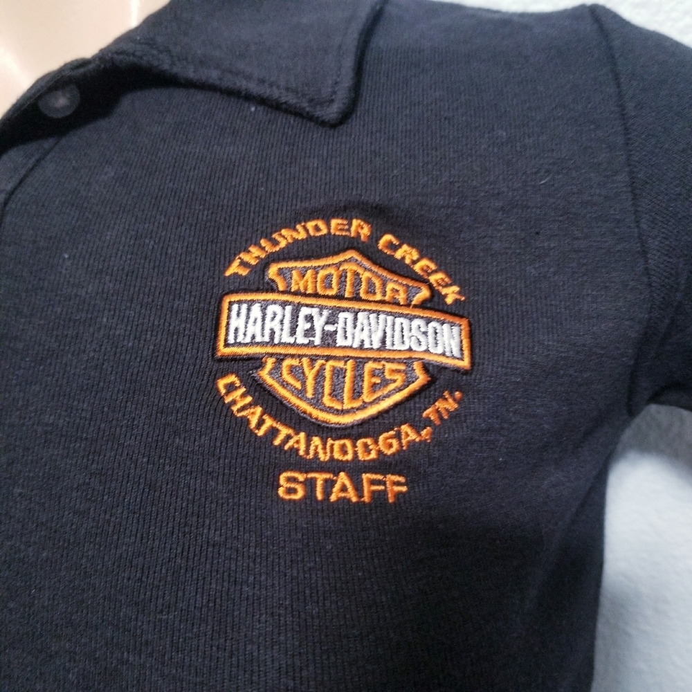 Harley Davidson Chattanooga, TN Thunder Creek staff t-shirt SMALL - Picture 3 of 5